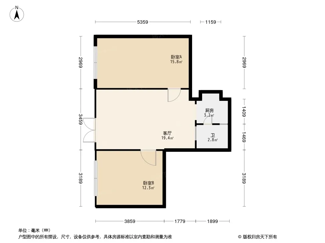 锦江公寓户型图