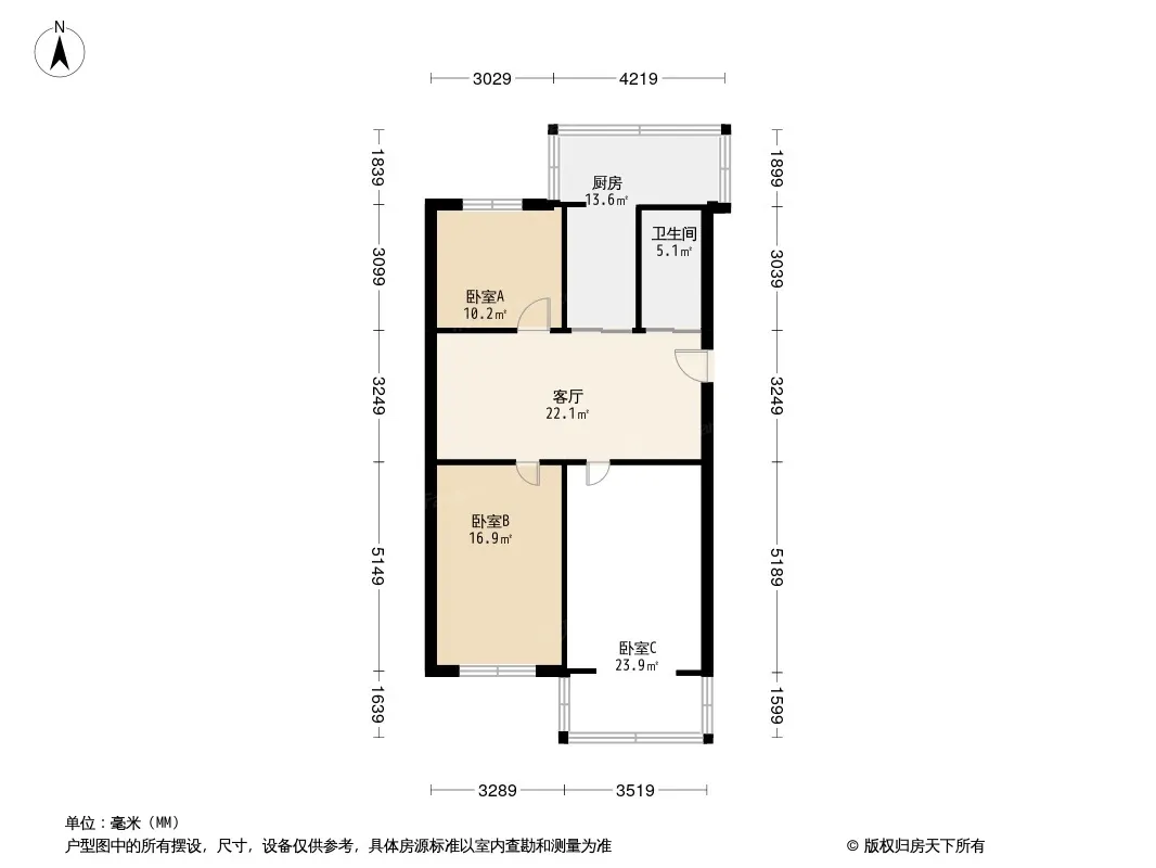 东天小区户型图