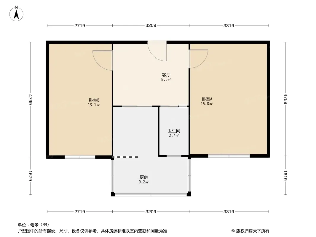 地矿宿舍户型图