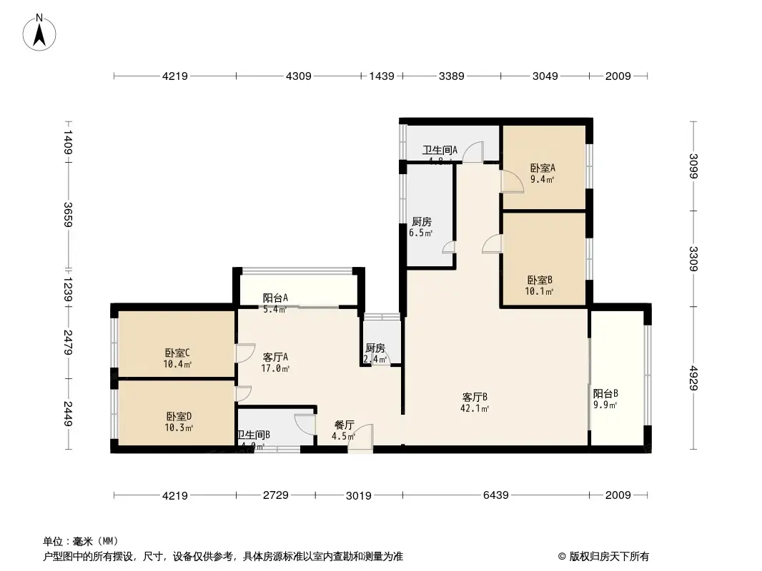 隆泉新村户型图