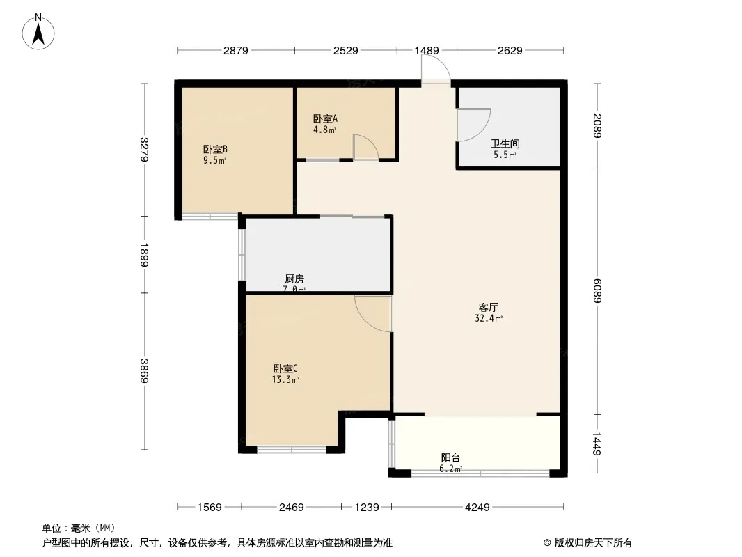 枫尚颐和户型图