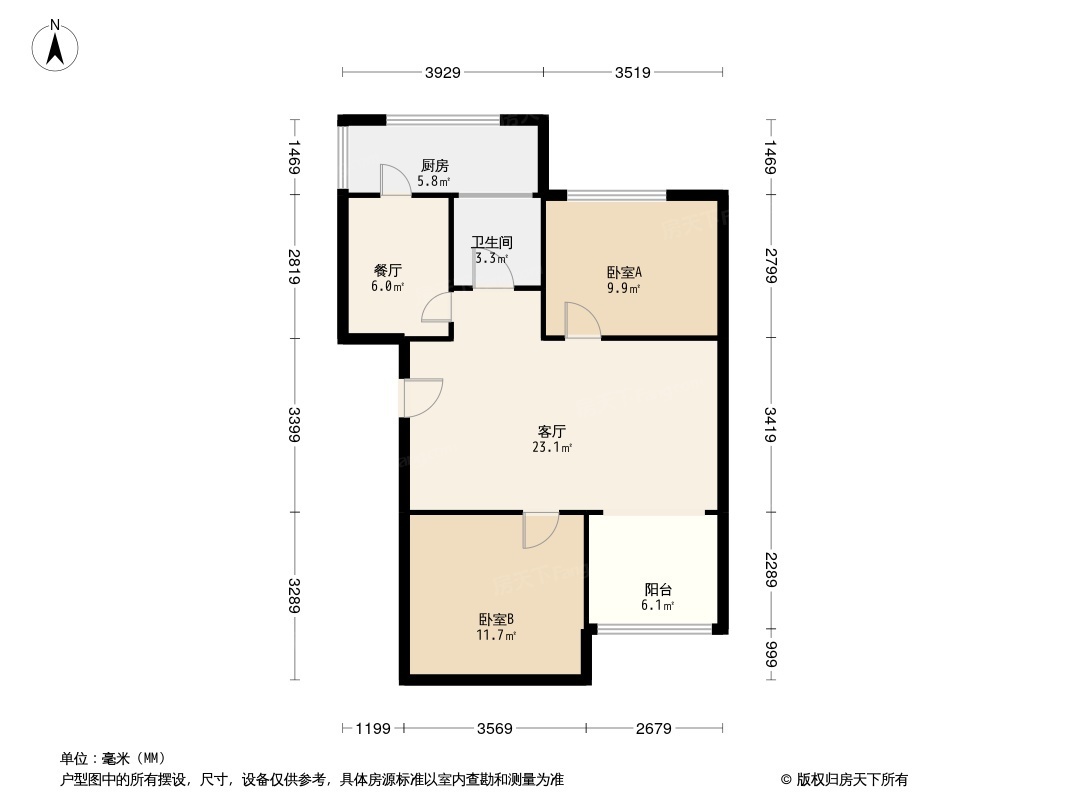 洛阳饭店家属院户型图