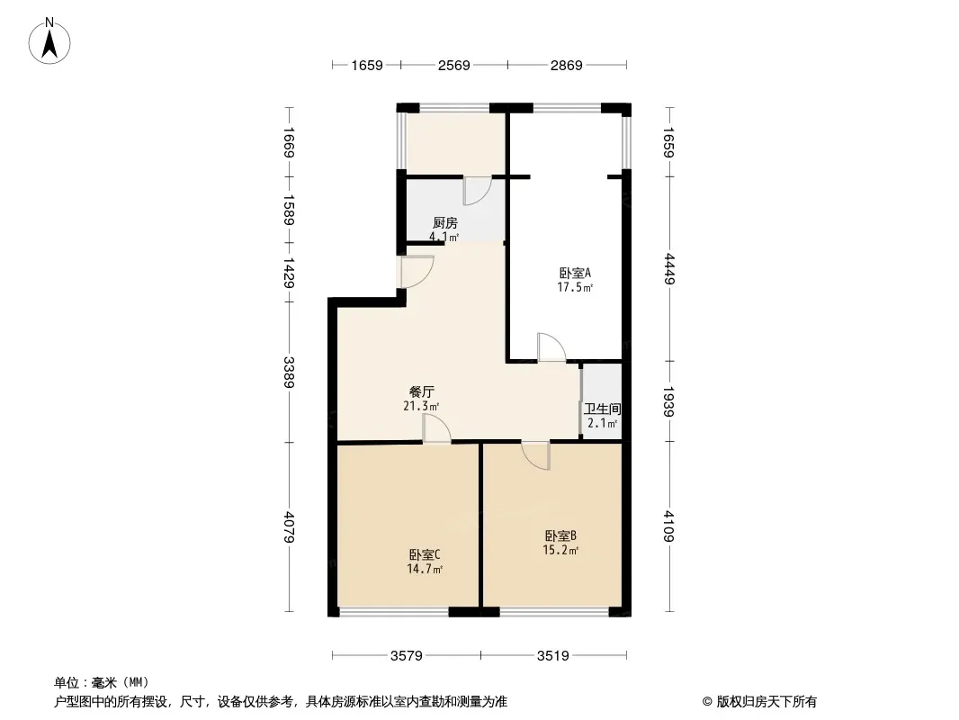 金桥花园户型图