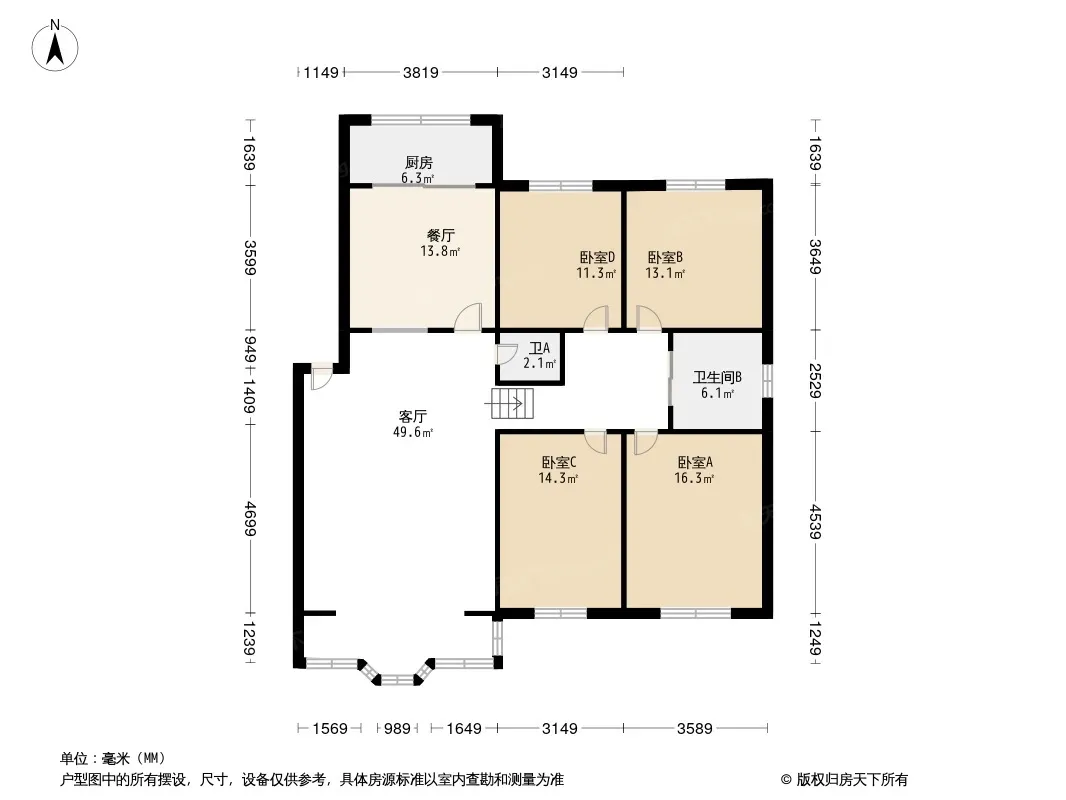 休干小区户型图