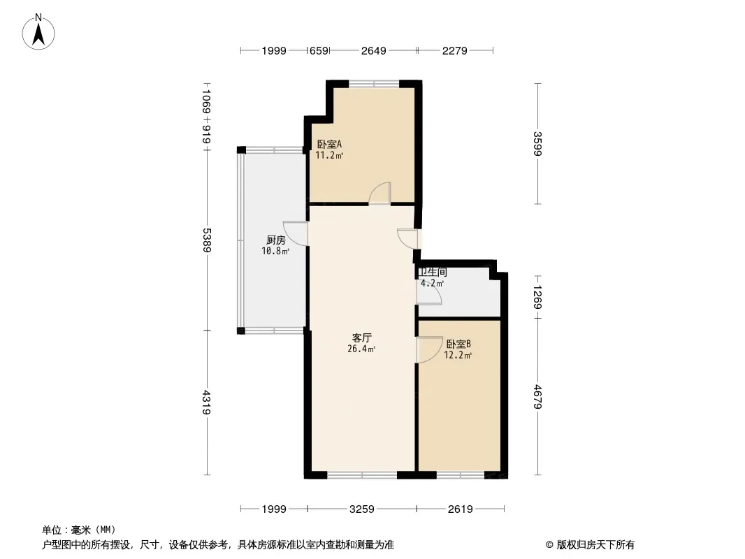 万达小区户型图