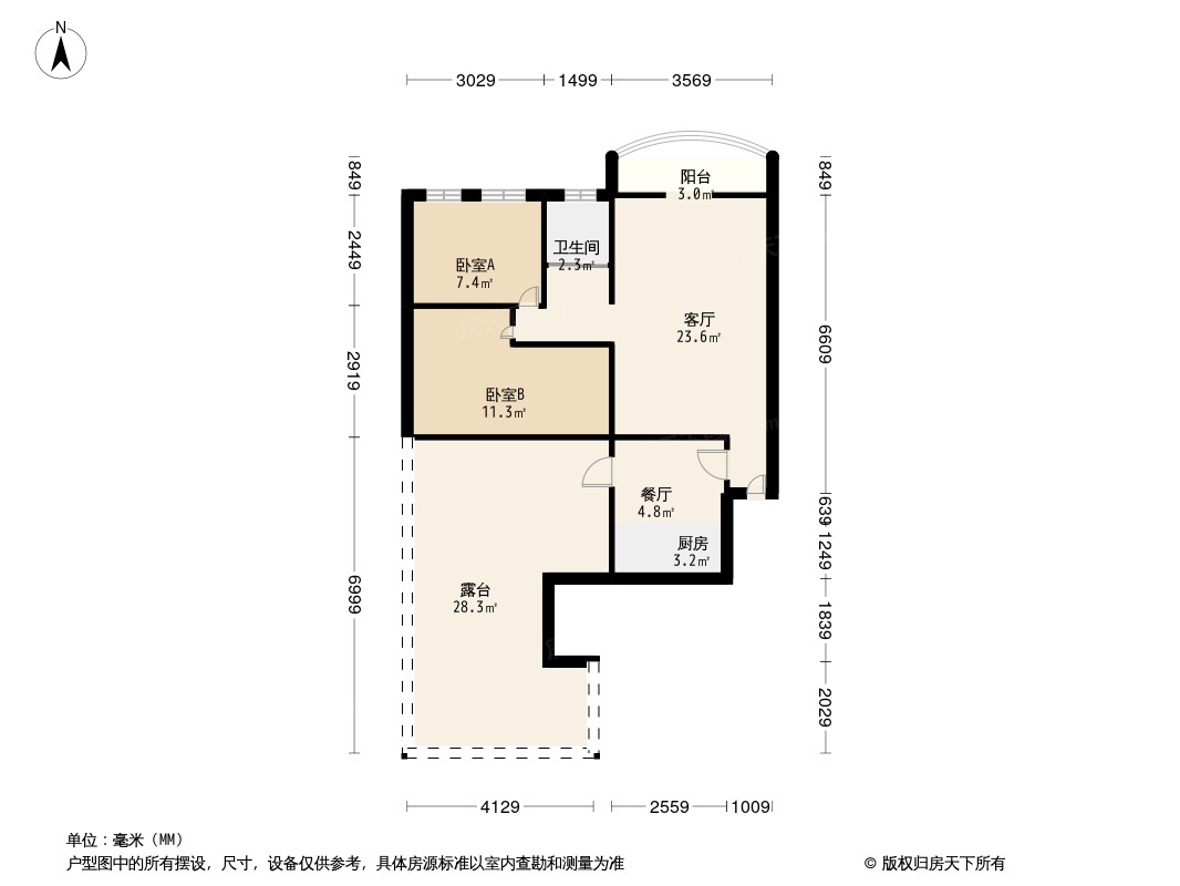 城市风景户型图