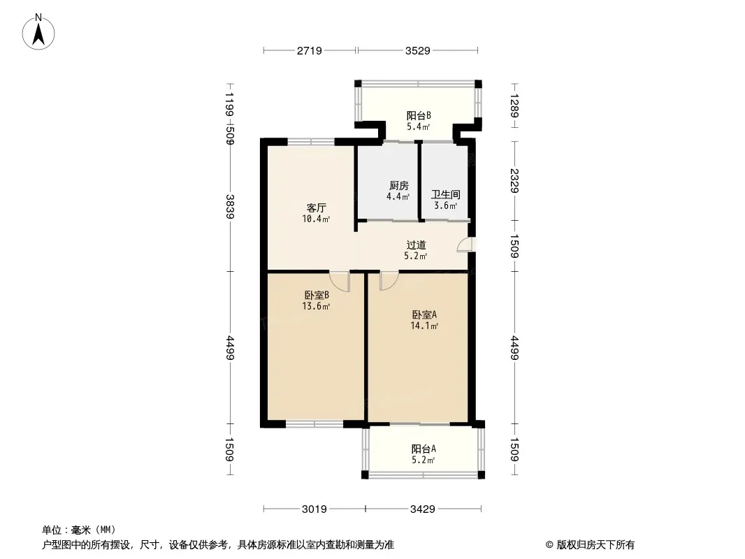 糖酒宿舍户型图
