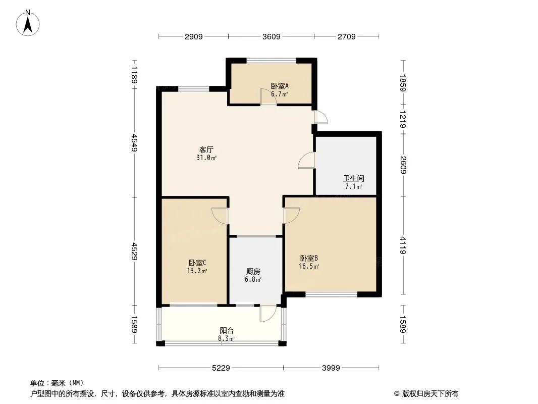 净水山庄户型图