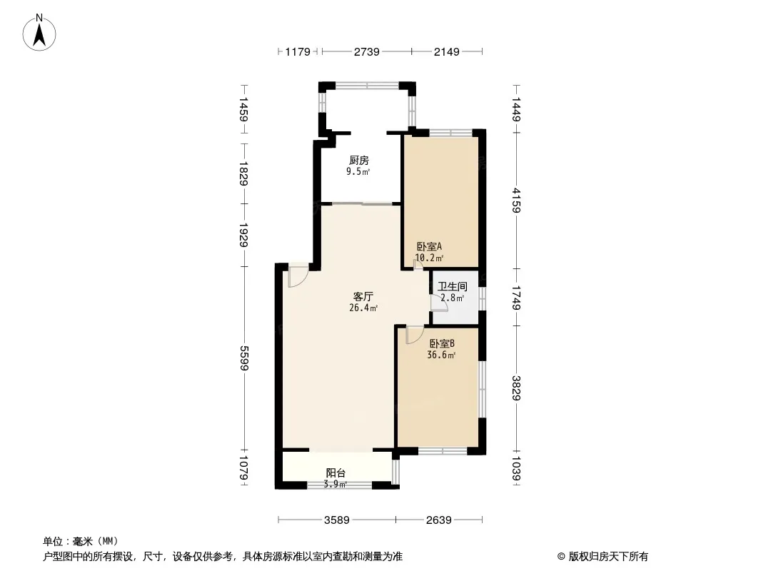 园中园小区户型图