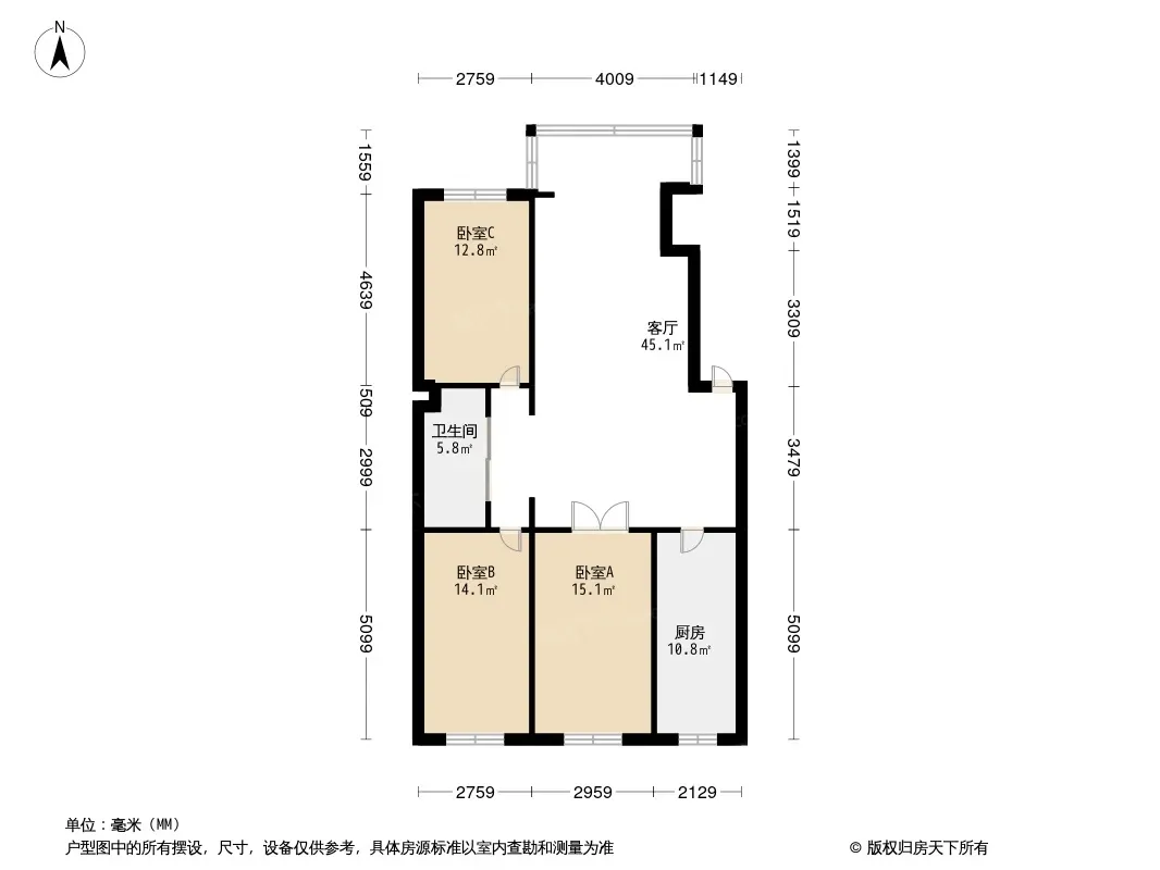 隆礼嘉园户型图