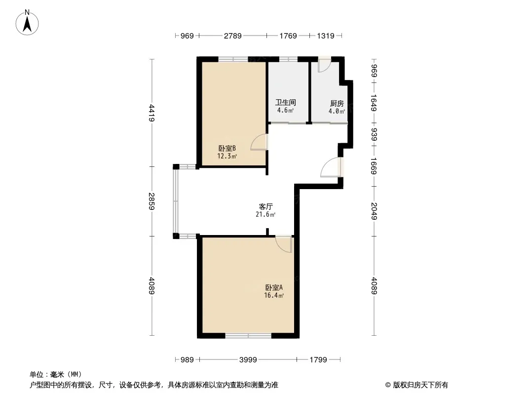 常欣家园3区户型图