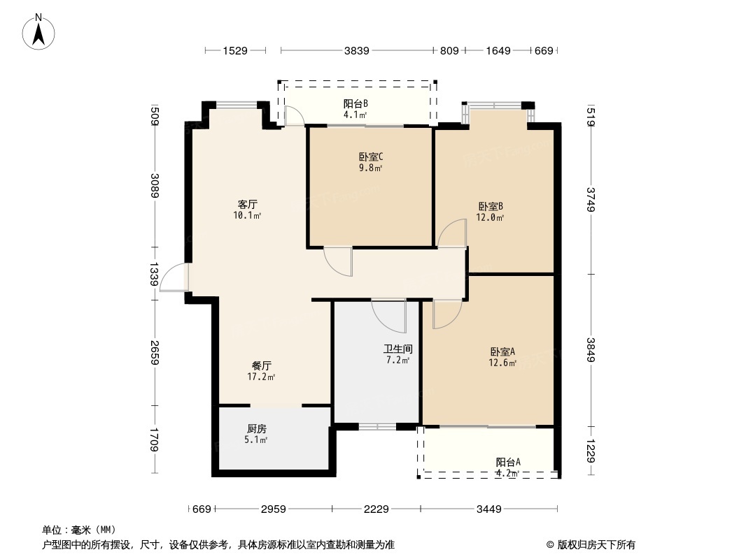 华天佳苑户型图