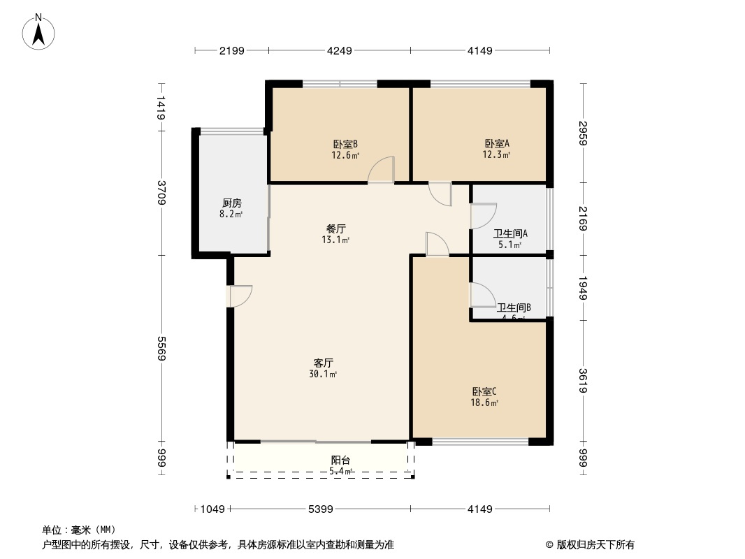 雅景名园户型图