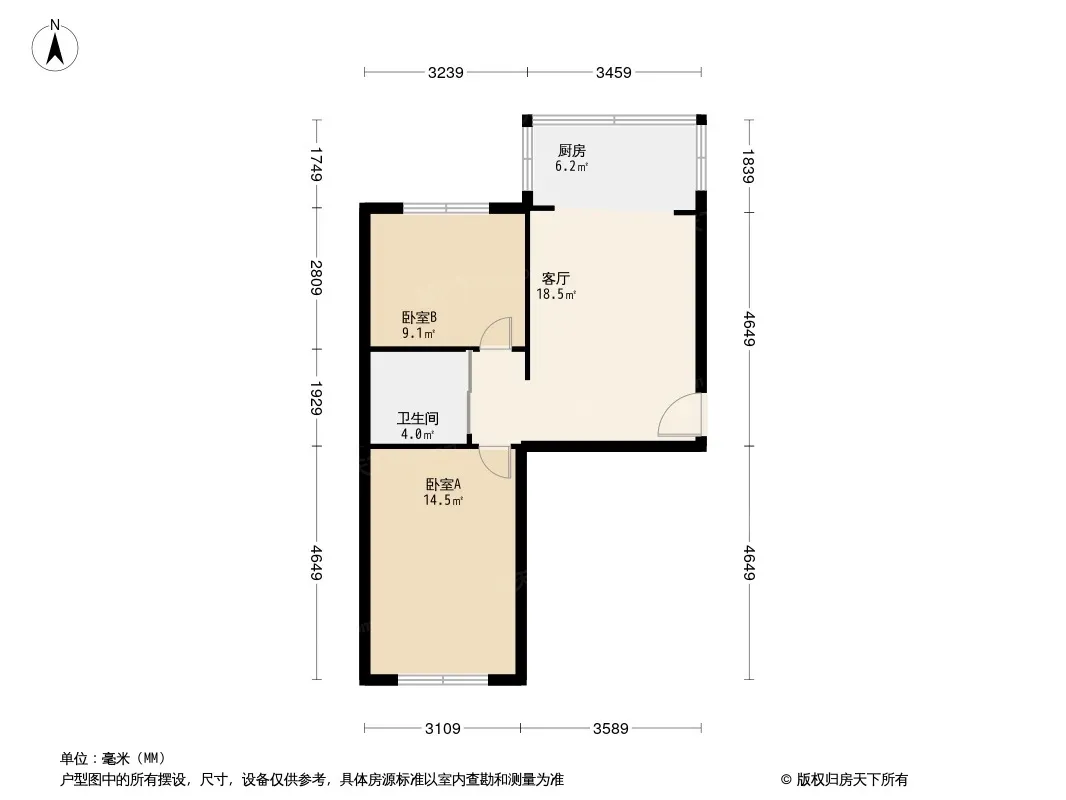 东荣小区户型图