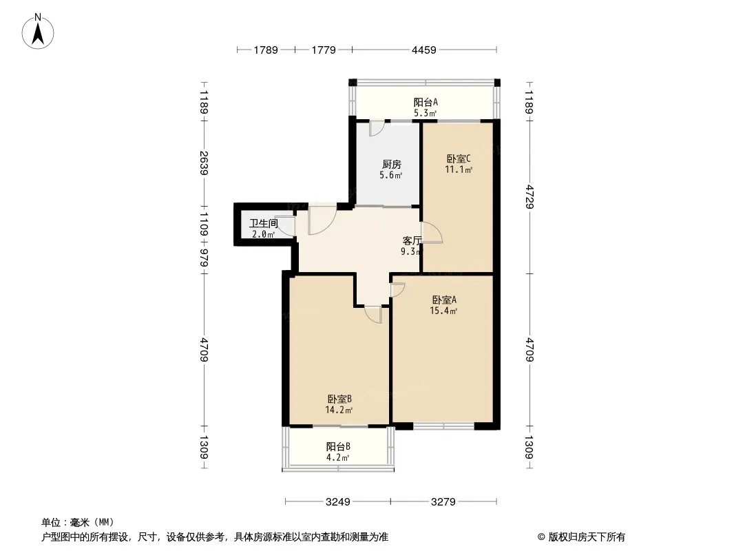政府楼户型图