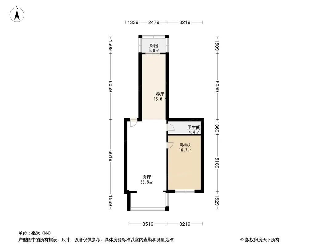 热电五区户型图