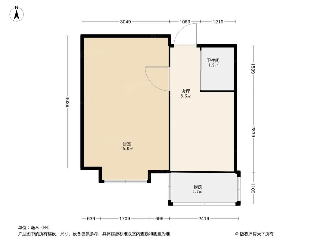 清华小区户型图