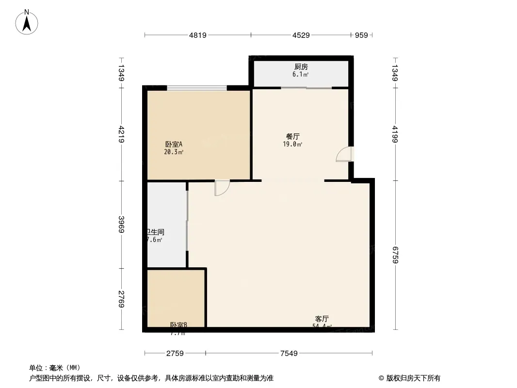 万盛花园户型图