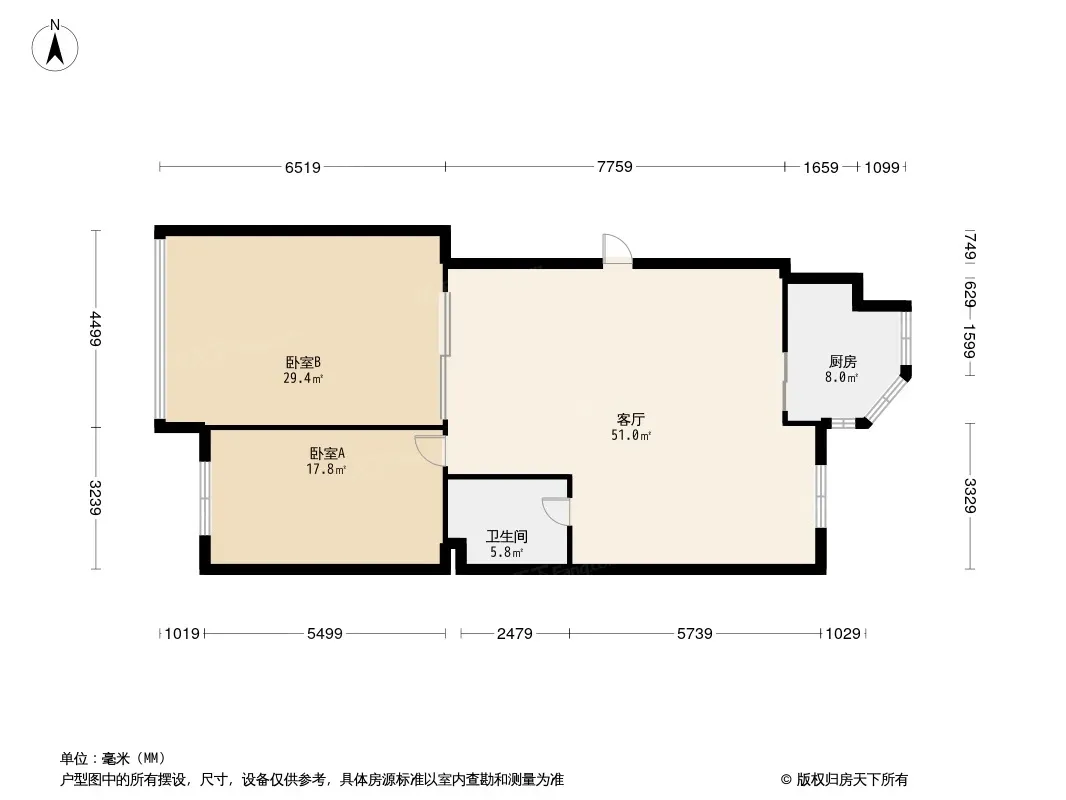 金色华尔兹户型图