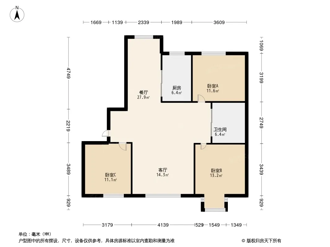 工大家园户型图