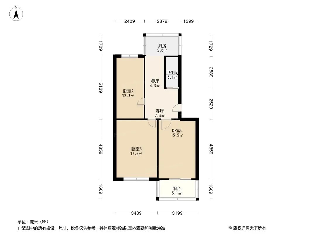 邮政花园户型图
