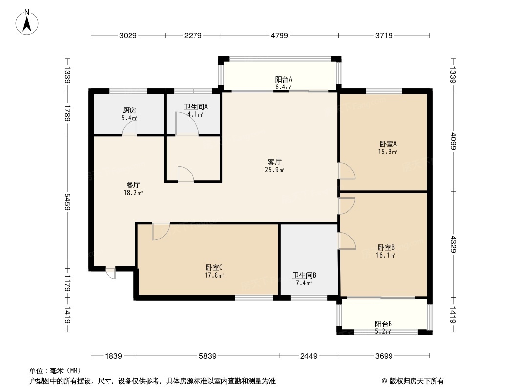 汉德·里院里户型图