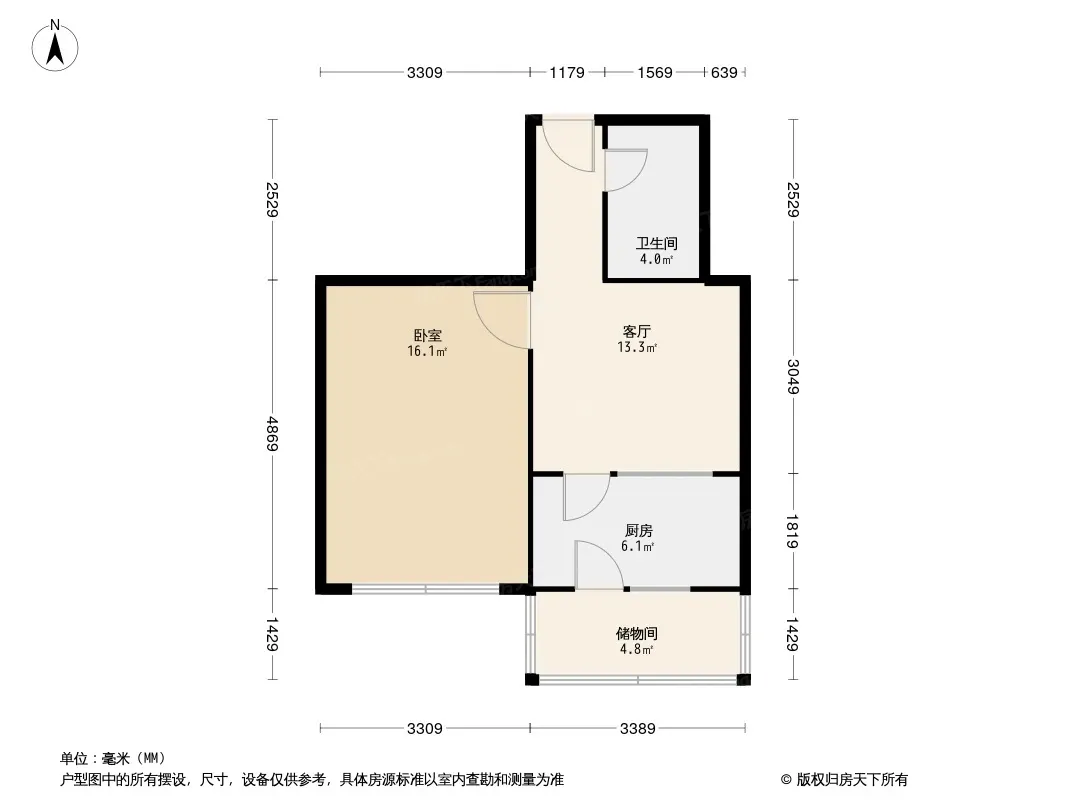 慈善小区户型图