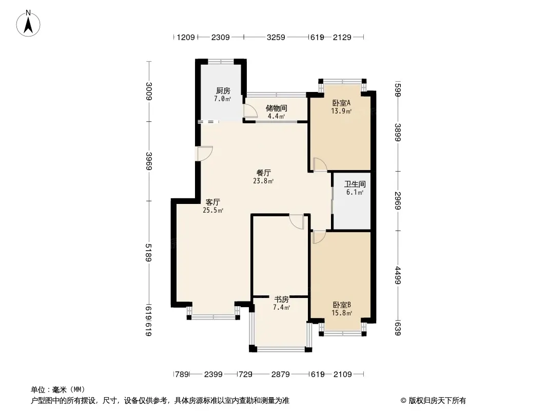 吉顺康城户型图