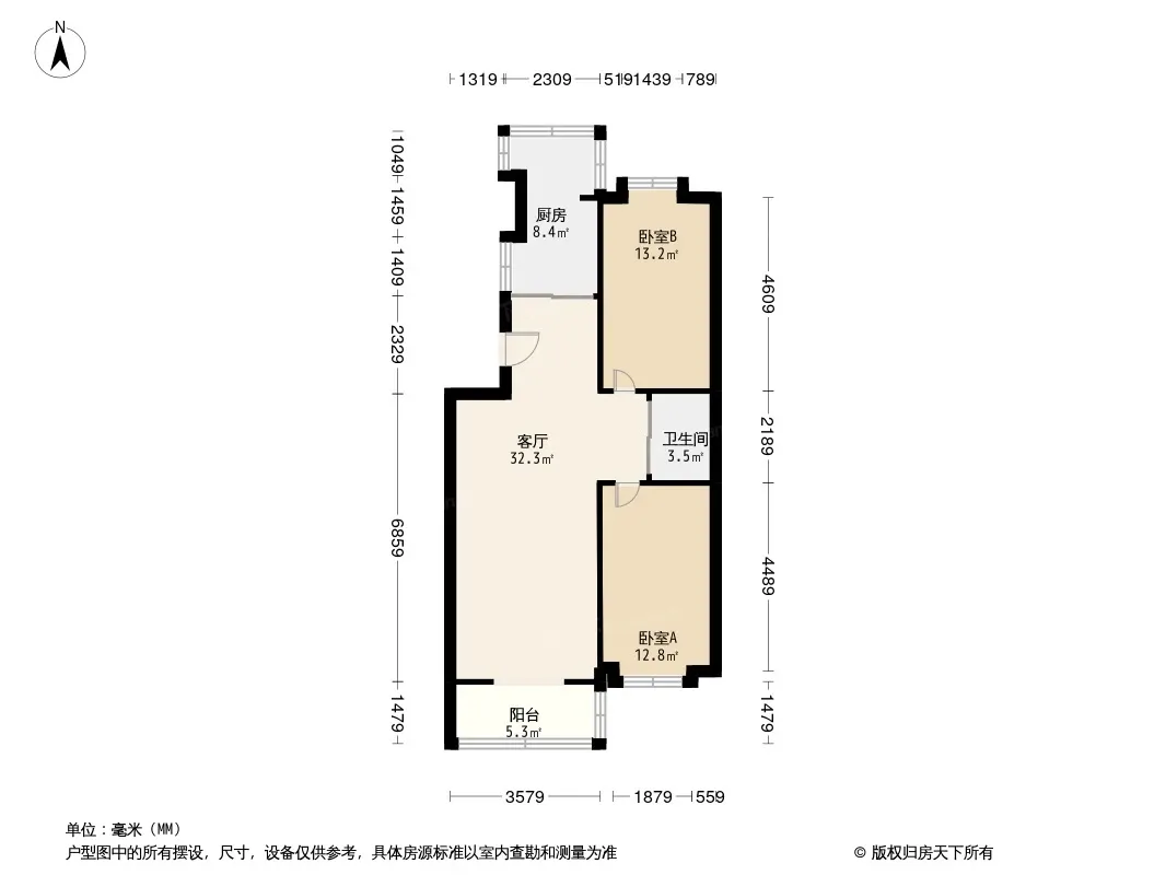乐群街拖拉机厂宿舍户型图