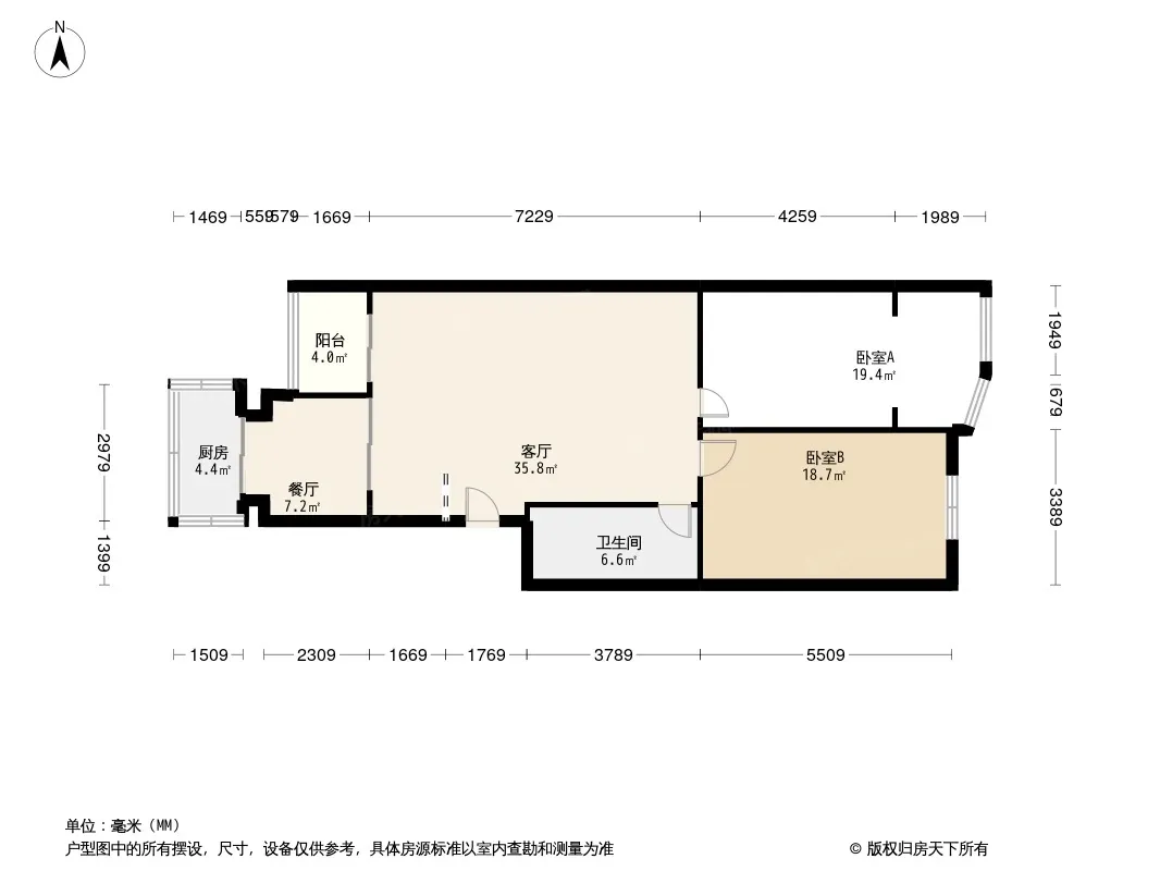 飞行员公寓户型图
