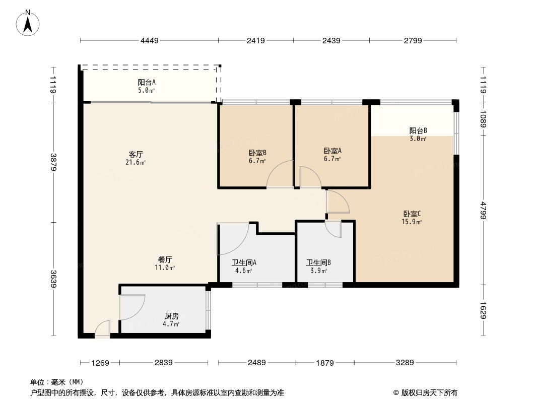 海怡湾畔户型图