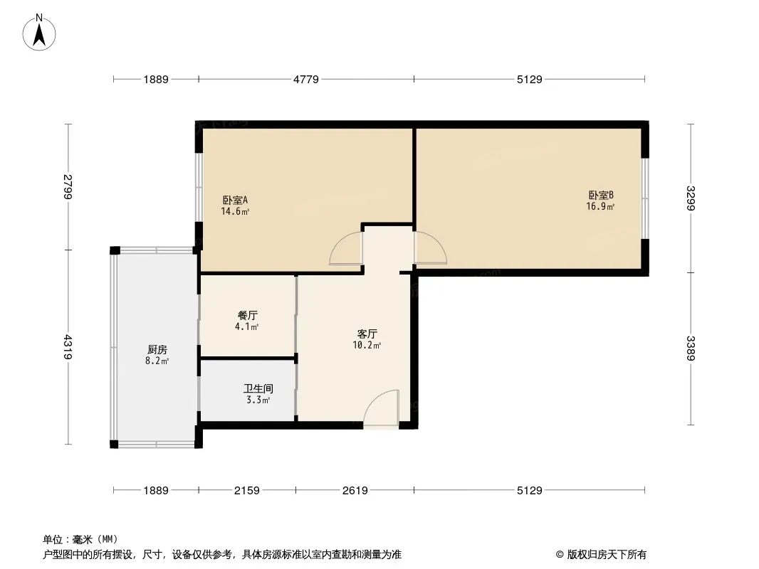 电业小区户型图