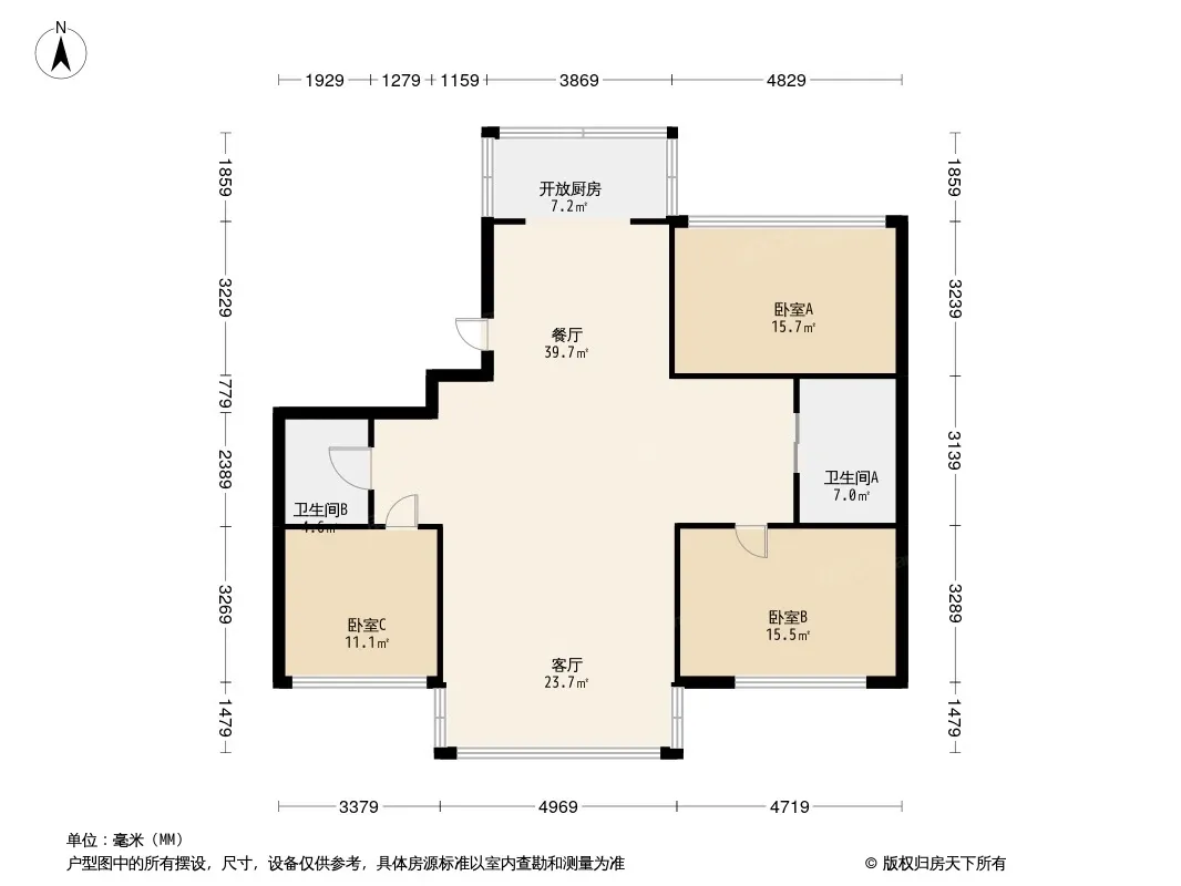 富奥新东区户型图