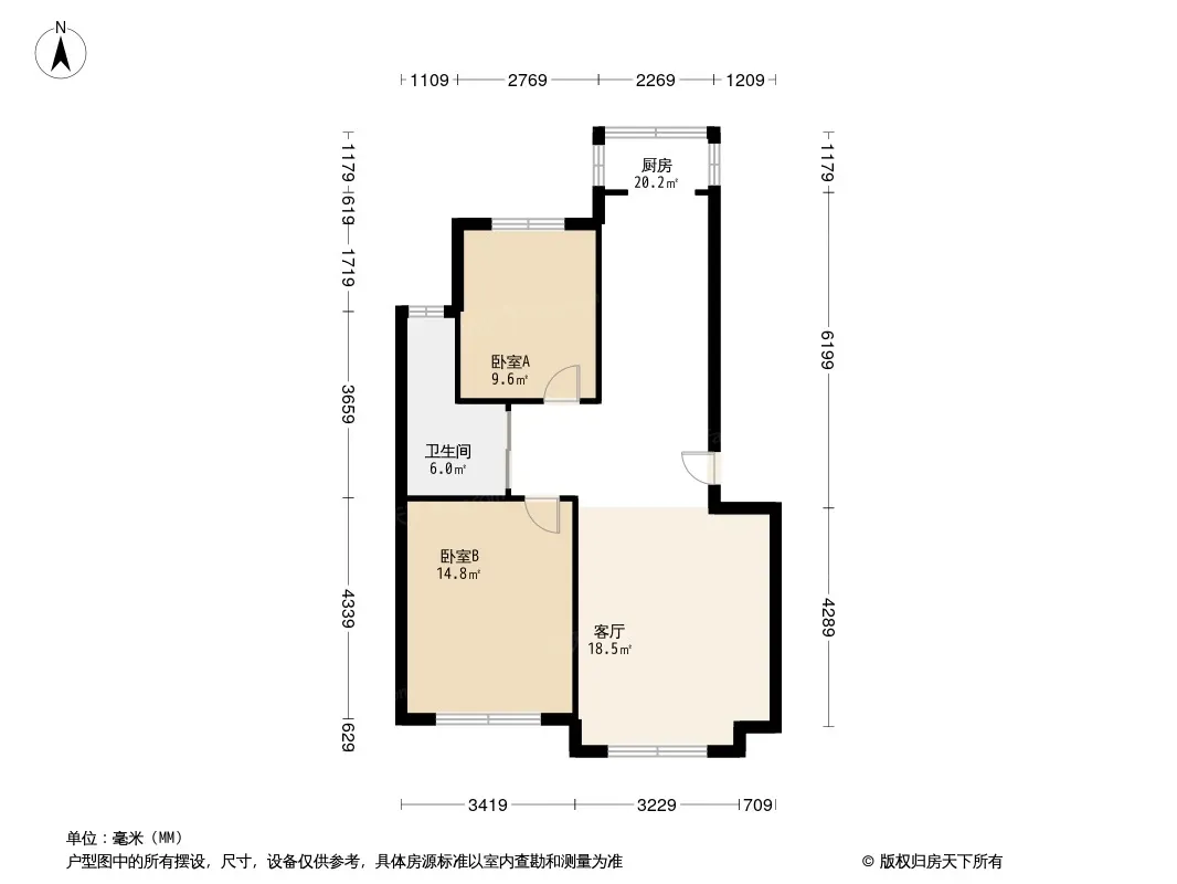 天一家源1953户型图
