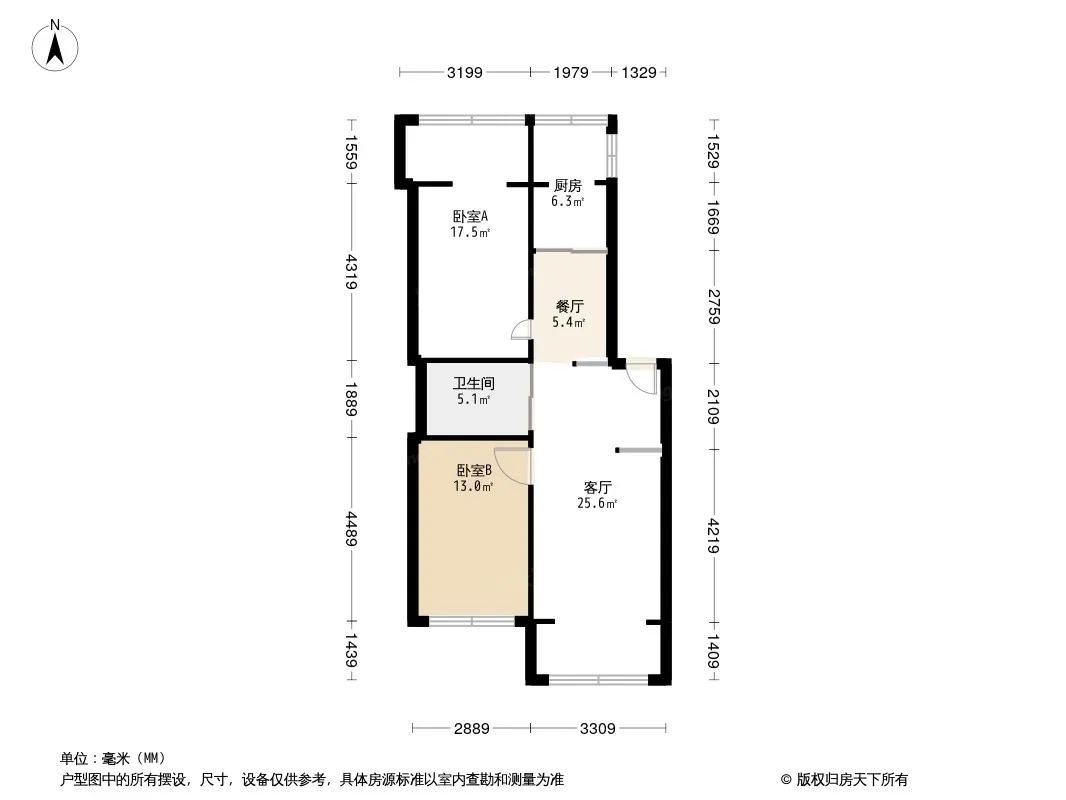 工行宿舍户型图