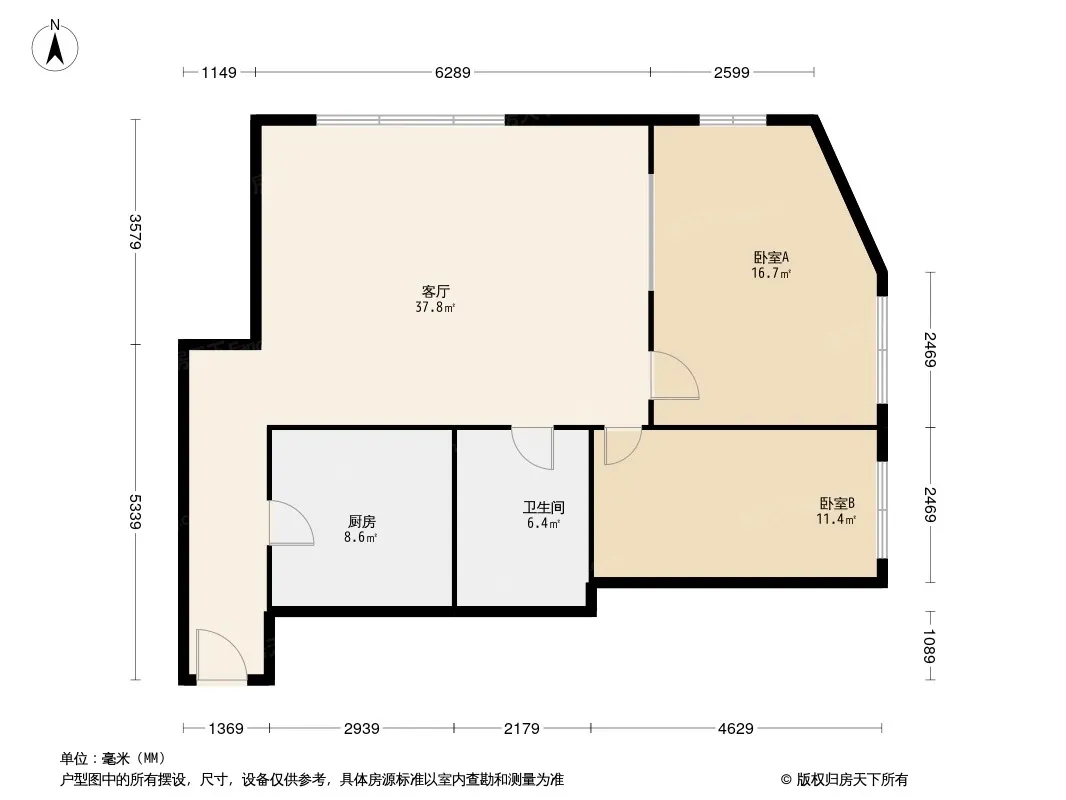 卓越大厦户型图