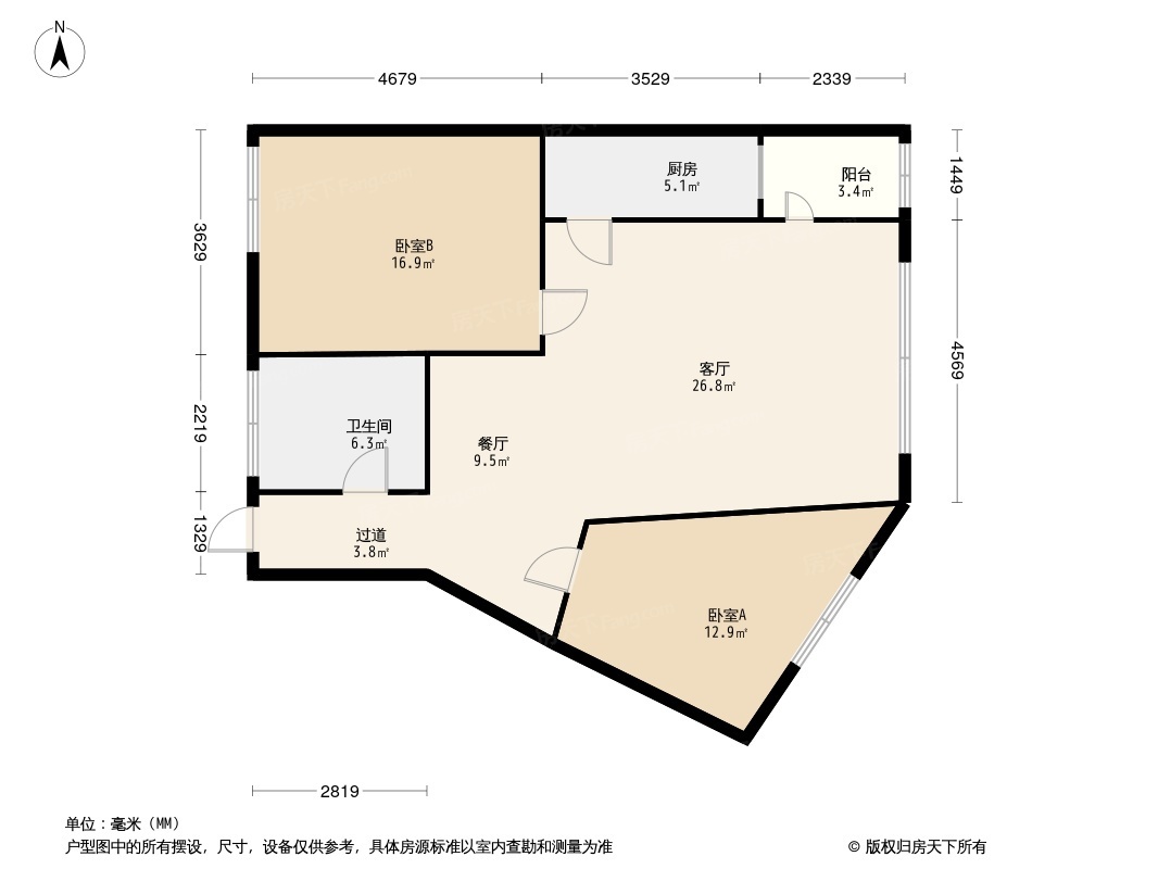 侨海楼户型图