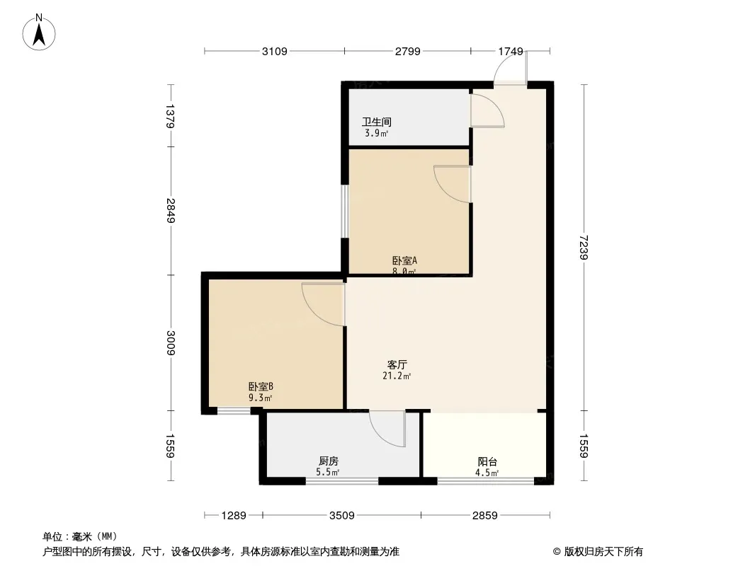 上善花都户型图