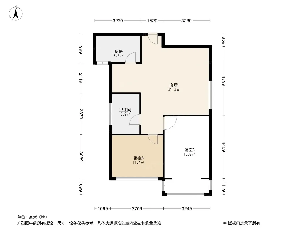 翔天万和城户型图