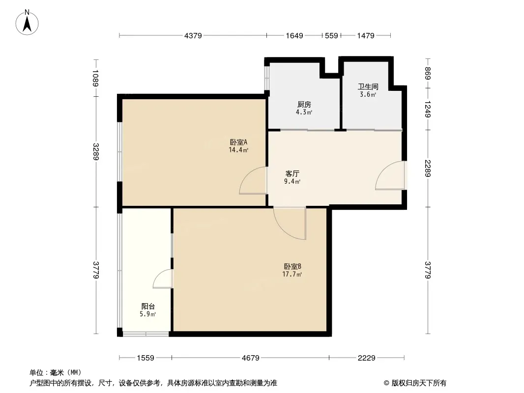 贵阳高层户型图