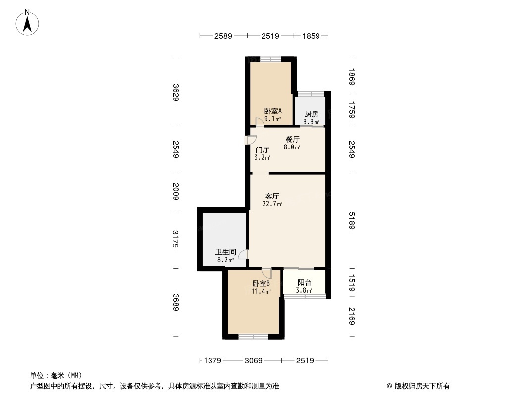 金鑫苑户型图