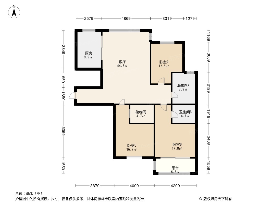 怡海家园户型图