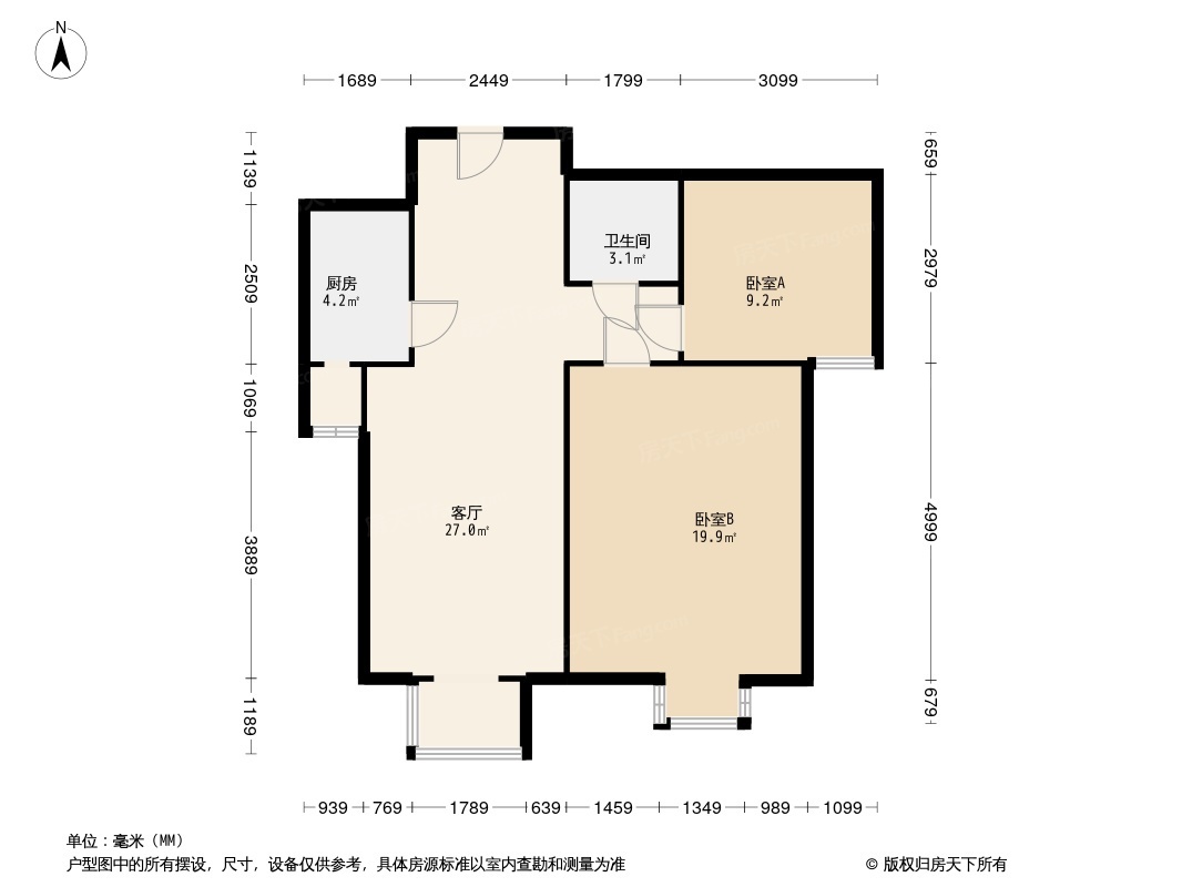 和顺园户型图