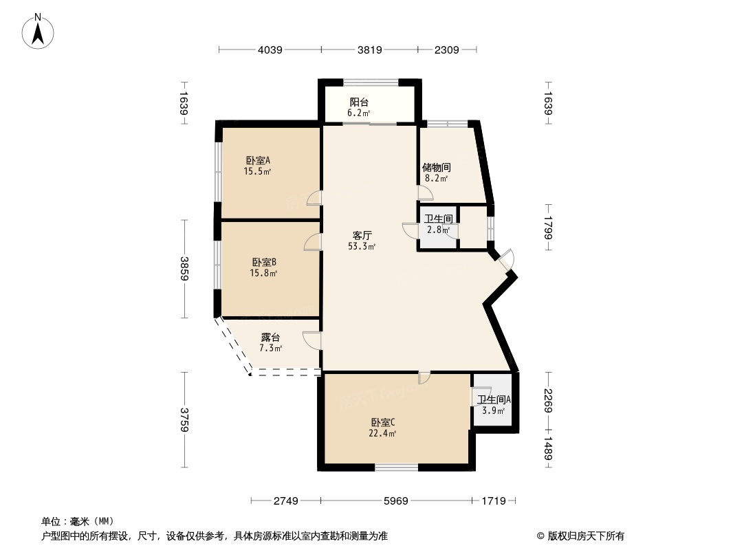 山水豪庭户型图