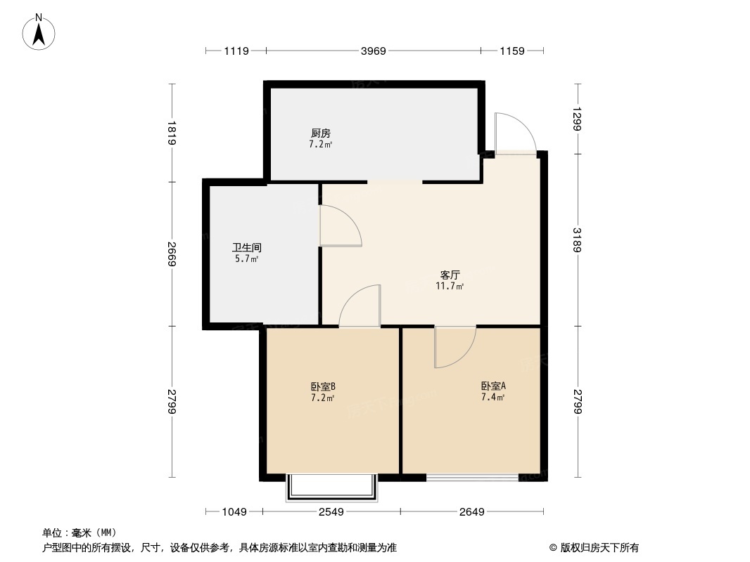 绅士花园户型图