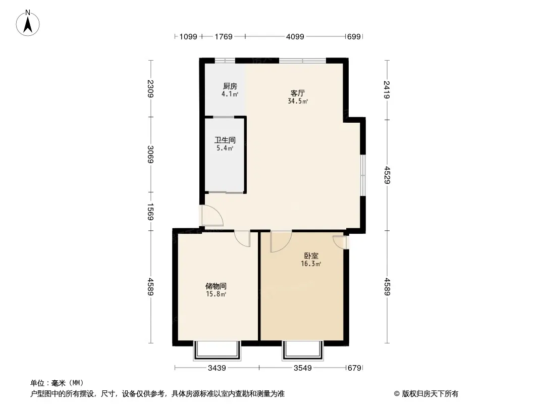 华大天朗国际社区户型图