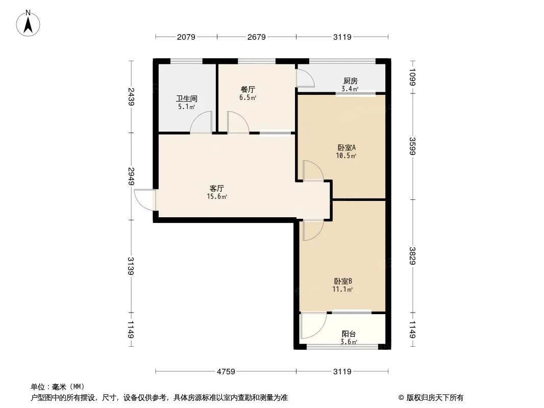 建园小区户型图