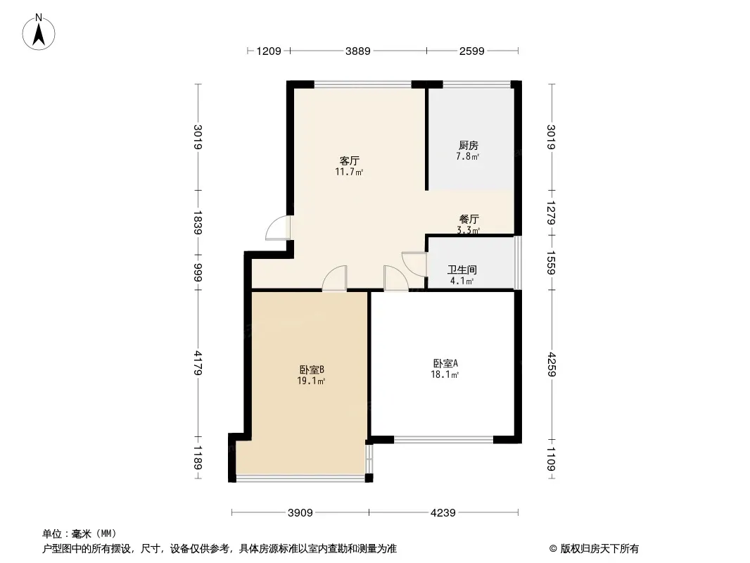 丹霞小区户型图