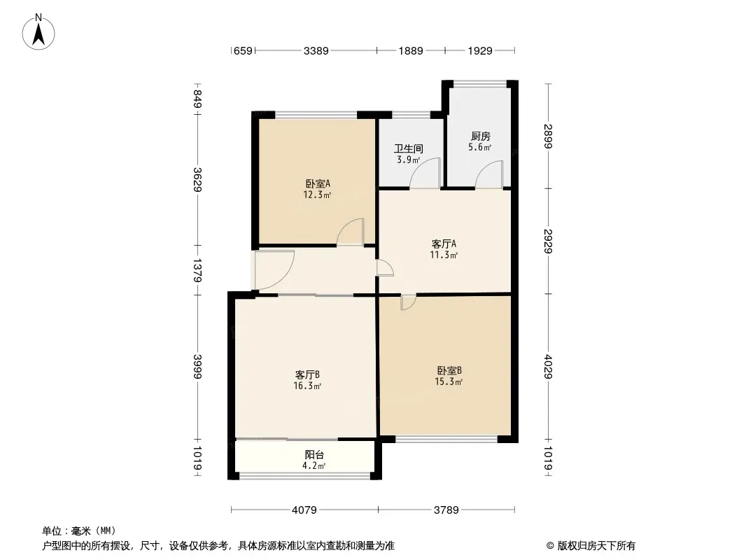 欣欣庄园户型图