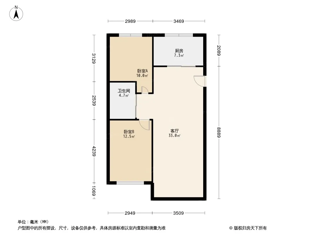 万盛理想国官舍户型图
